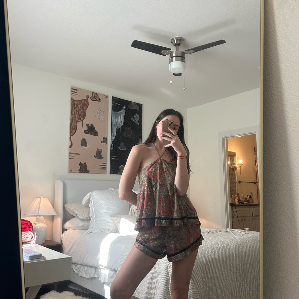 Zimmermann Paisley Romper